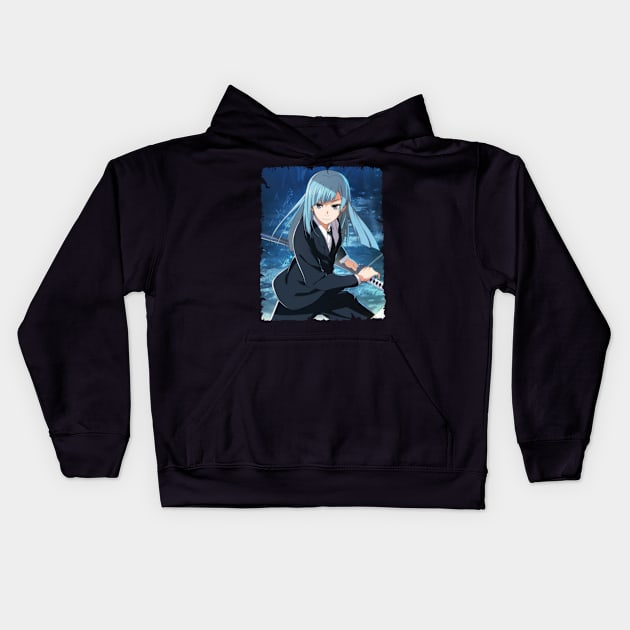 KASUMI MIWA MERCH VTG Kids Hoodie by Kiecx Art